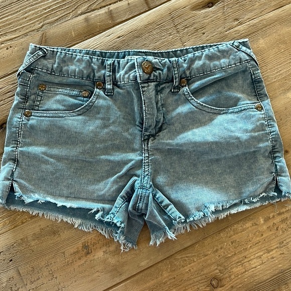 Free People Corduroy Short Size 24 - Picture 1 of 4